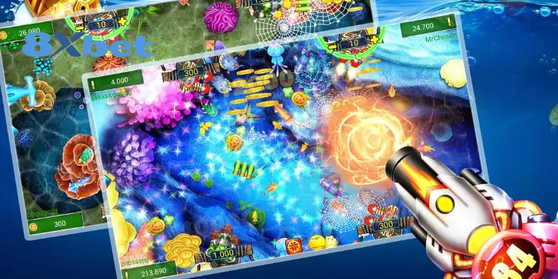Người chơi bắn cá đổi thưởng 8xbet cần nắm vững luật chơi cơ bản